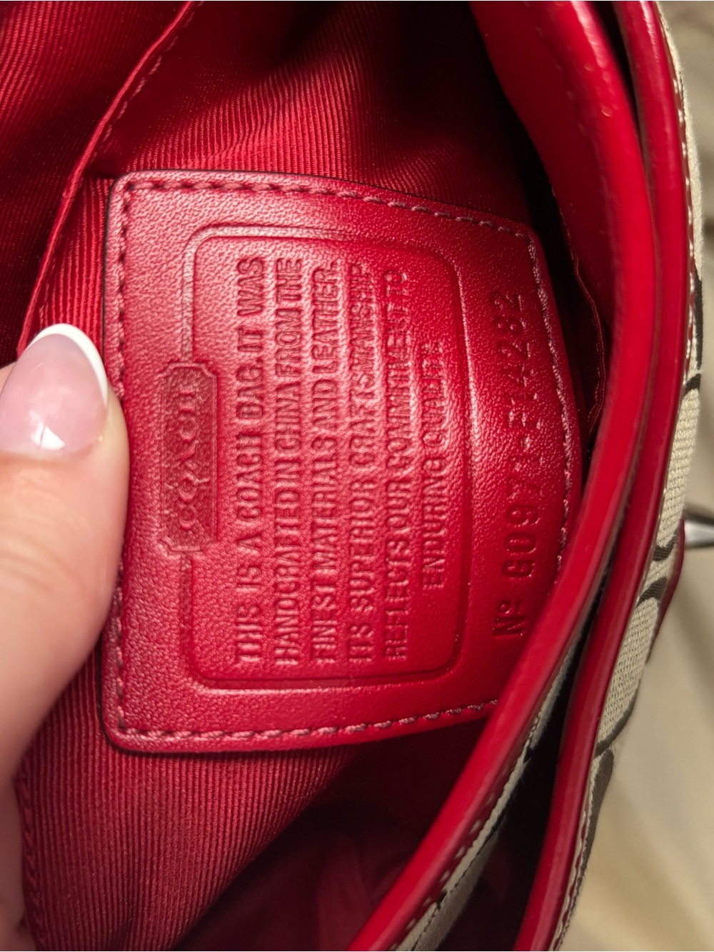 Coach Soho Signature Flap Shoulder Bag - Picture 5 of 5